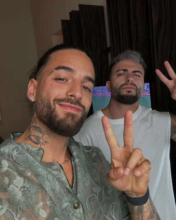 Selfi de Maluma con Xhris
